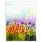 Designart - Abstract Cosmos of Colorful Flowers - Large Flower Canvas Wall Art
